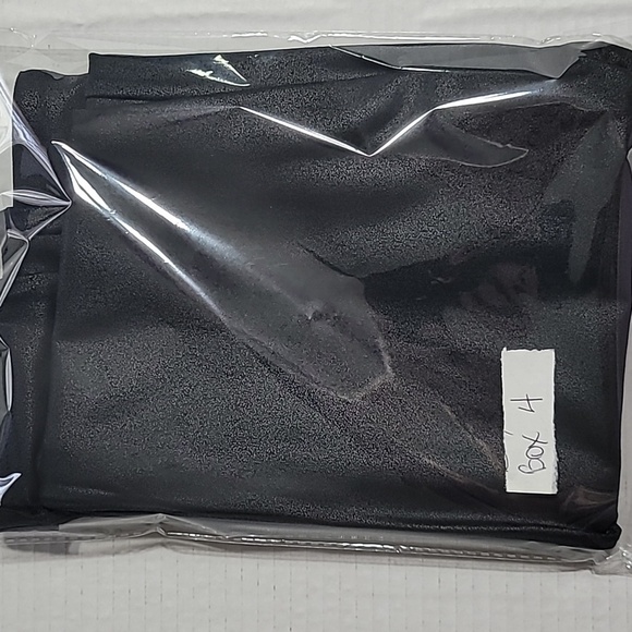 Retro Gong Faux Leather High Waisted Pleather Pants, Size Medium - Picture 7 of 7